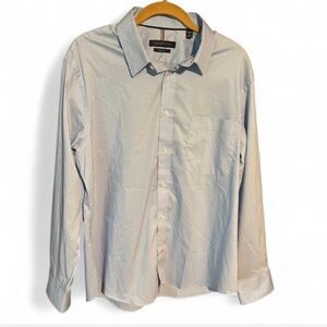 Tommy Hilfiger Men's Light Blue Button-Up Shirt
